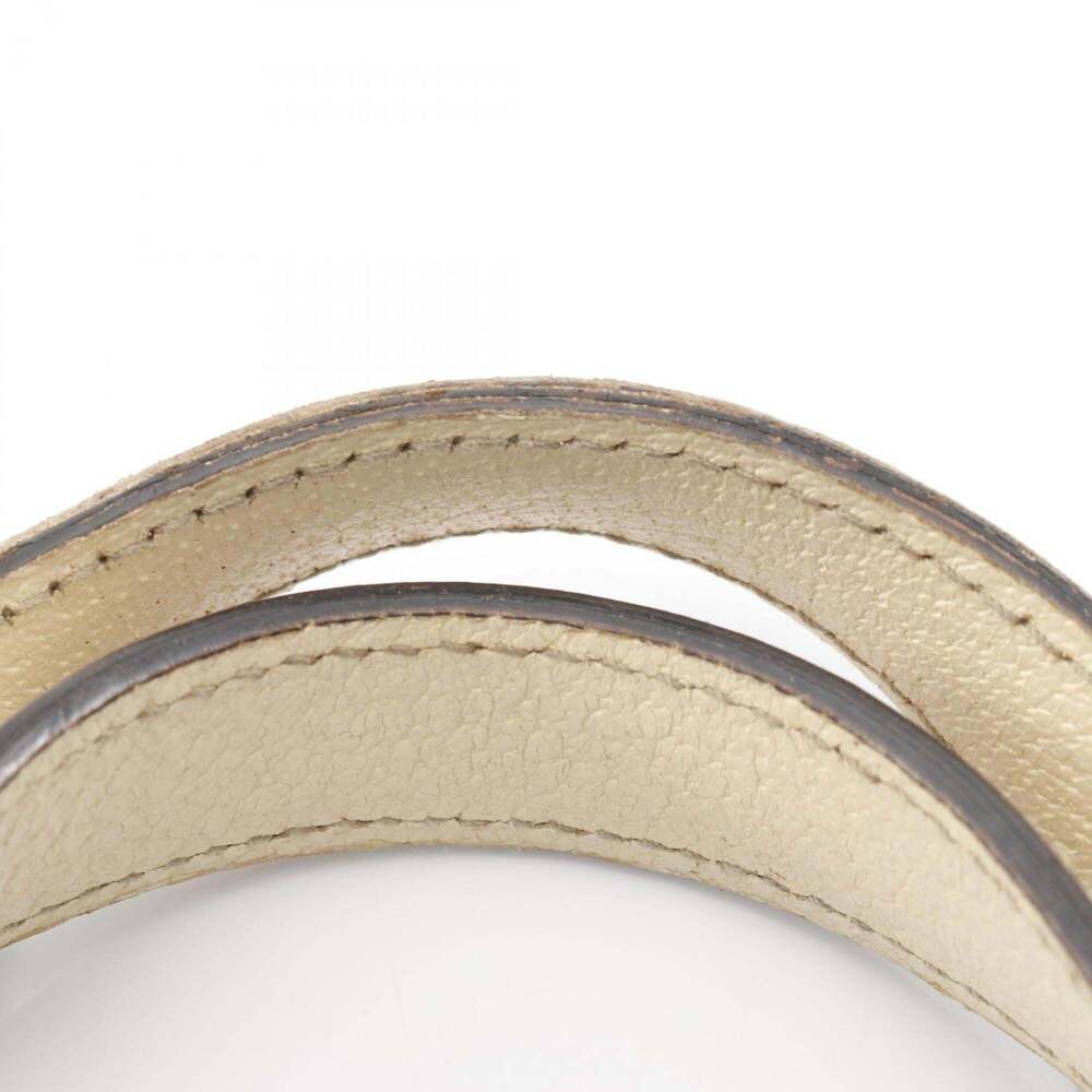 GUCCI Authentic Cream Leather Bamboo Tote Bag - Picture 6 of 10